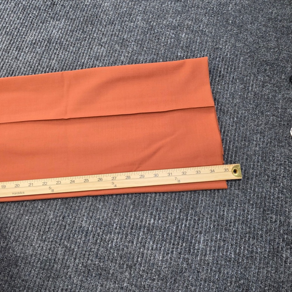 Rohe Lined Trousers Womens Rust Brown Excellent Pintuck Side Slit Pants - Picture 9 of 12